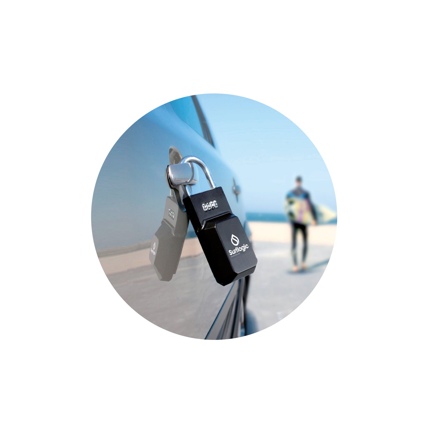 Surflogic Key lock Standard black