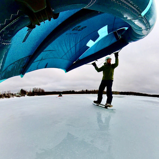 Winter wing course - wing gliding on ice or snow (3 hours)